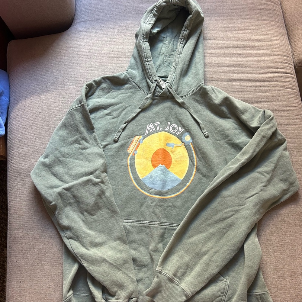 Green Mt. Joy Hoodie with Graphic